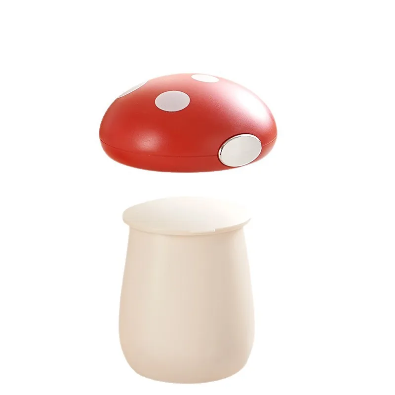 Cute Mushroom Shaped Magnetic Bottle Opener Automatic Press Down Beer / Can Opener Home Bar Party Wine Drink Accessory Gift