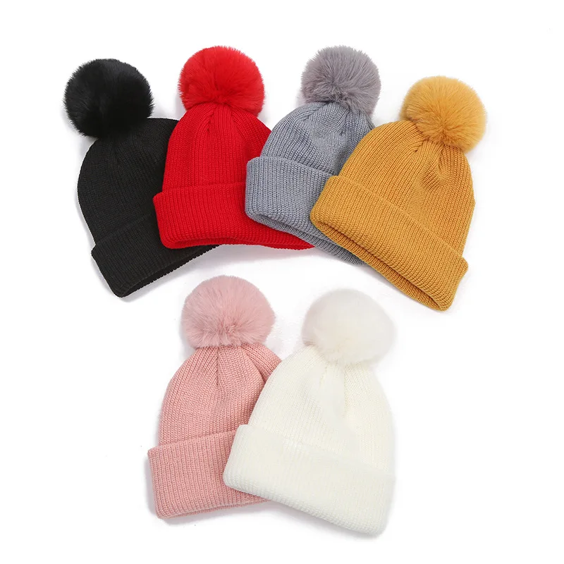 

Fashion Baby Hat for Boys Knit Baby Beanie for Kids Cap Children Hats for Girls Baby Bonnet Toddler Cap Infant Accessories 1-4Y