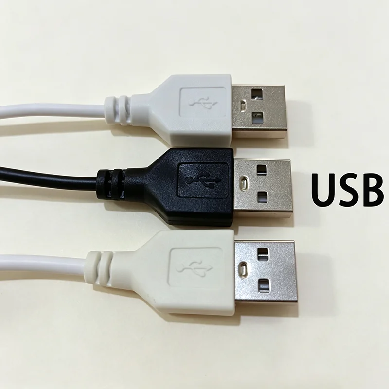 USB Power Cable with ON/OFF Switch Male to Bare Wire 2 Core For LED Strip Lamp Bulb Light DIY 1.5m/2m