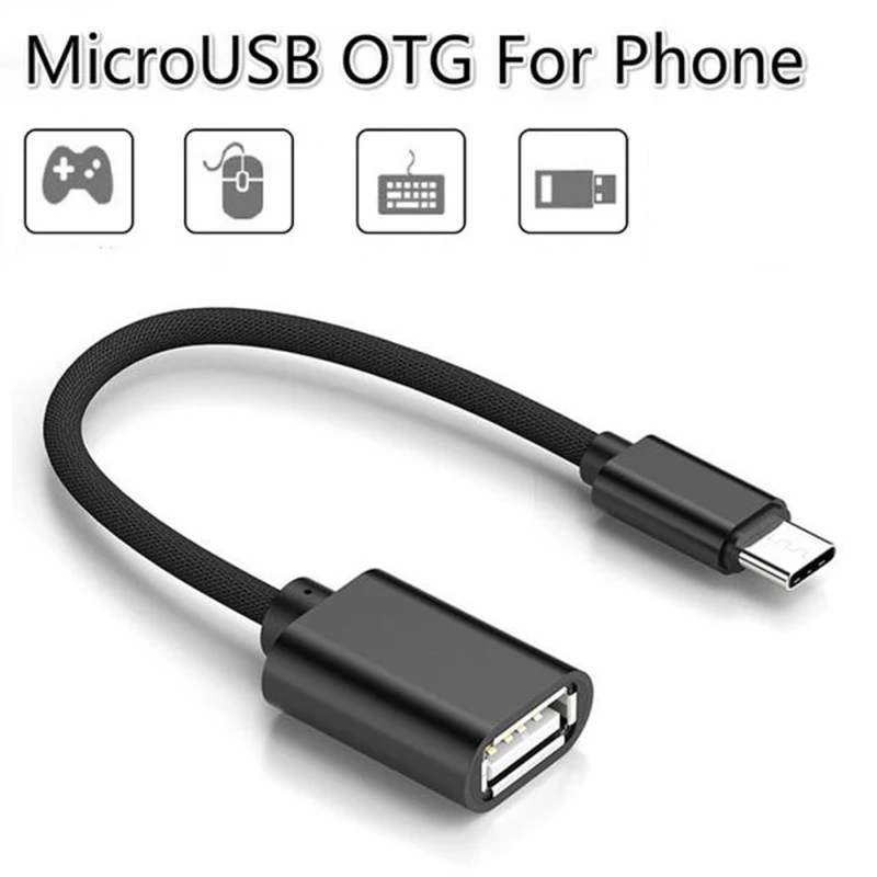USB OTG Adapter Cable USB 3.0 Type C Male To USB A Female Usb OTG Data Cord Adapter For Mobile Phones Universal USB C Interface