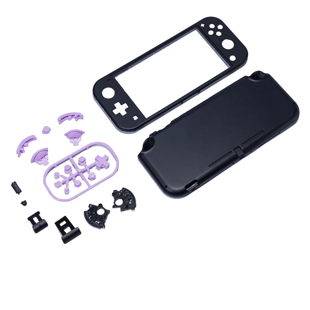 Imagem -02 - Nintendo Switch Lite Game Console Case ns Lite Filme de Vidro Temperado Acessório de Modificação de Tela Substituindo Shell Botão Habitação