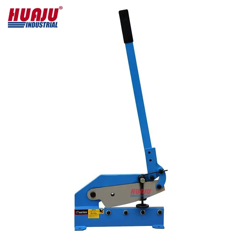 Huaju Industrial HS-12 Table Hand Lever Shear Tools Manual Cutting Machines Sheet Metal Plate Shears