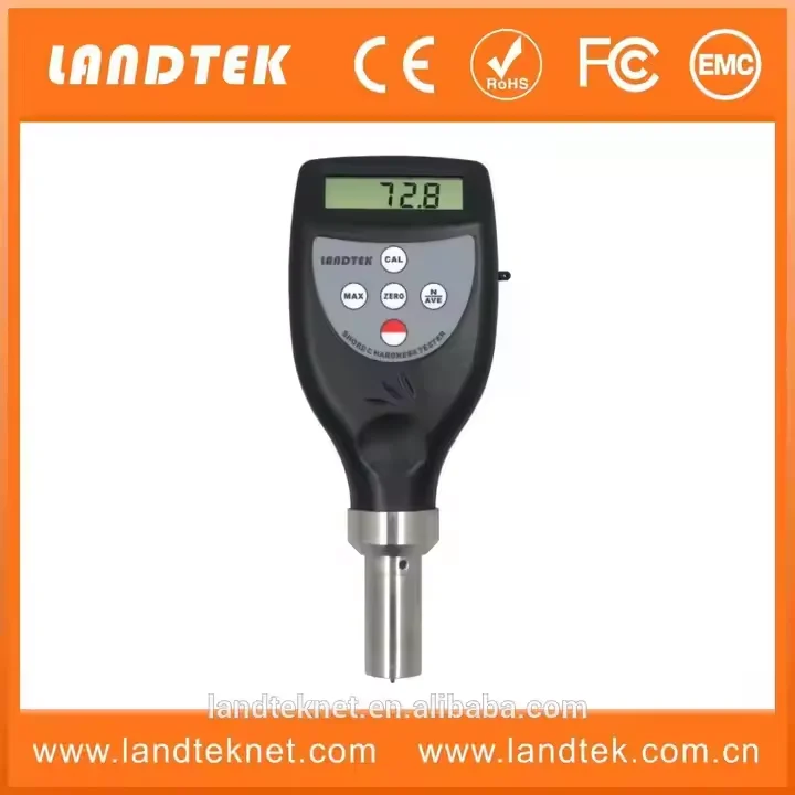 HT-6510B Tester di durezza Shore portatile digitale, tester di durezza della gomma e durometro HT6510B