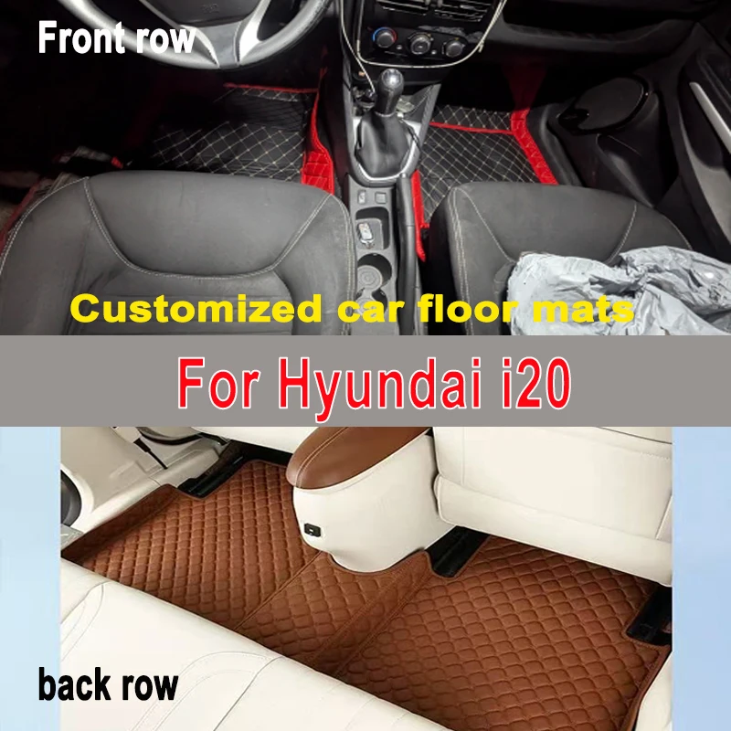 Для Hyundai i20 BC3 2021 2022 2023 5-местные автомобильные коврики пылезащитный коврик европейская версия автомобильные аксессуары Для Hyundai i20 BC3 2021 2022 2023 5-местные автомобильные коврики пылезащитный коврик европейская версия автомобильные аксессуары