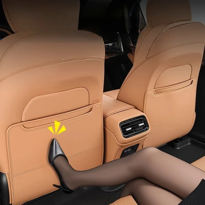 For Geely Galaxy A7 Seat Anti-kick Pad Special Rear Discharge Trend Accessories Car Decoration Products Interior Accessories
