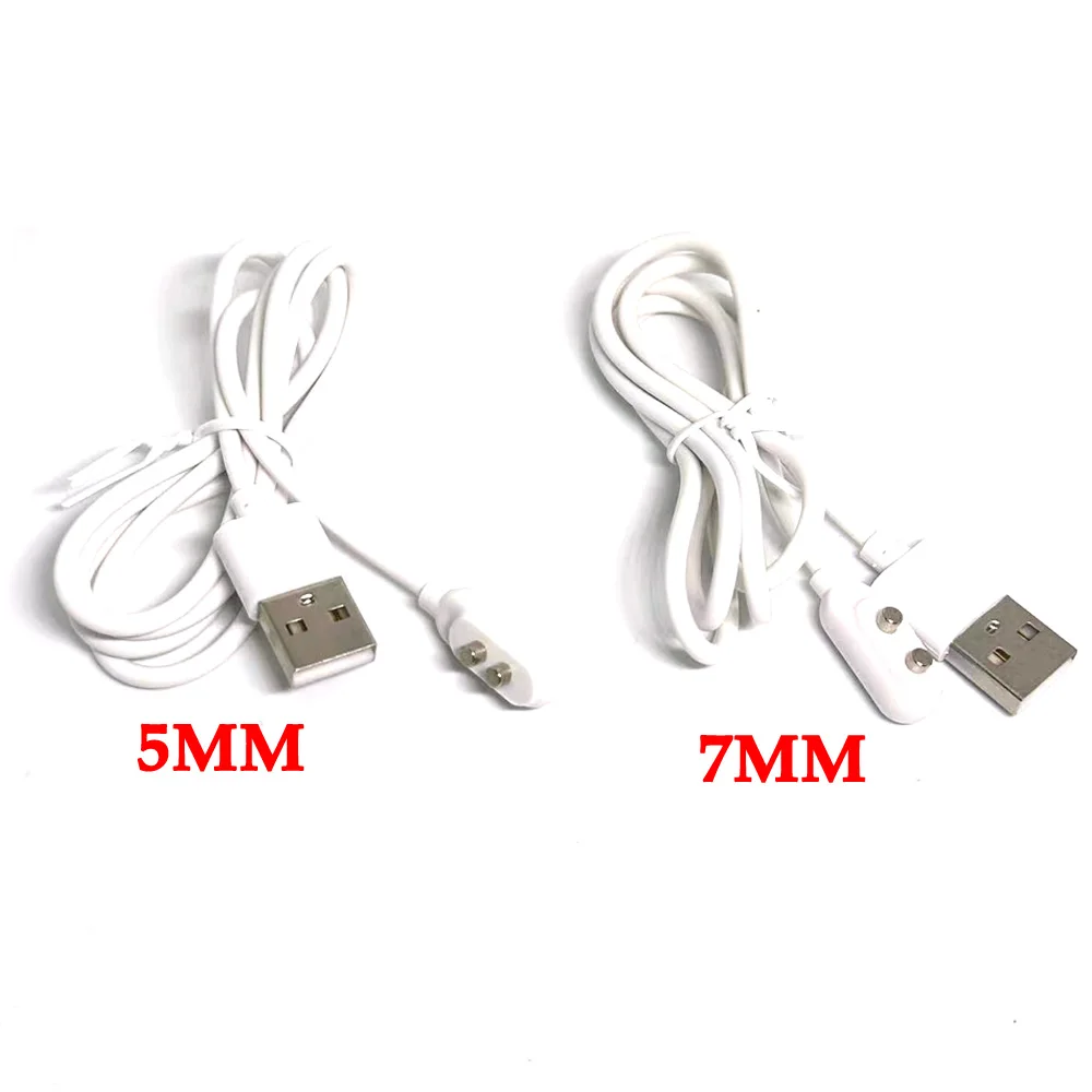 Circular Magnetic Suction Charging Wire 5MM 7MM Magnet Suctio Usb Power Charger For Beauty Instrument Smart Device