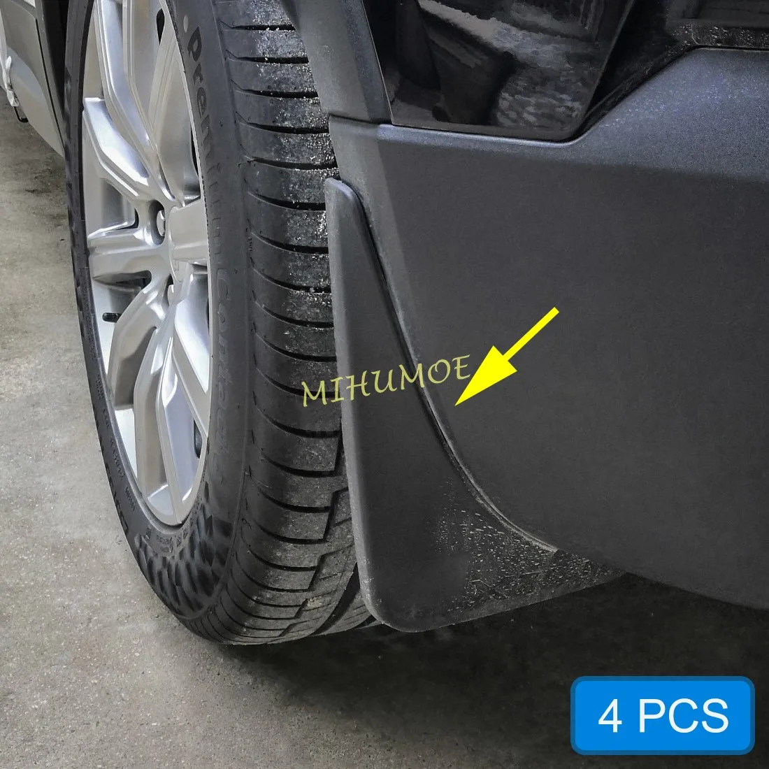 

For 2019-2022 Cadillac XT4 Front & Rear Car Splash Guards Mud Flaps Fender Mudguard Cover Trims