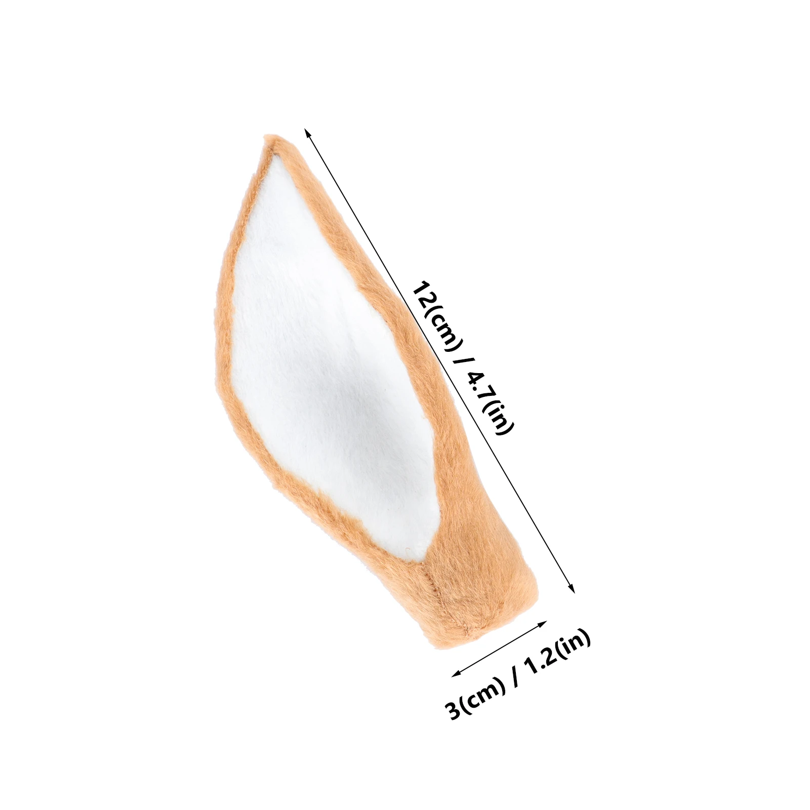 

1 Pair Simulated Deer Ear Headdress Diy Hair Accessories For Festival Party Costume Decoration Deer Ear Hairbands Hair Diy Props