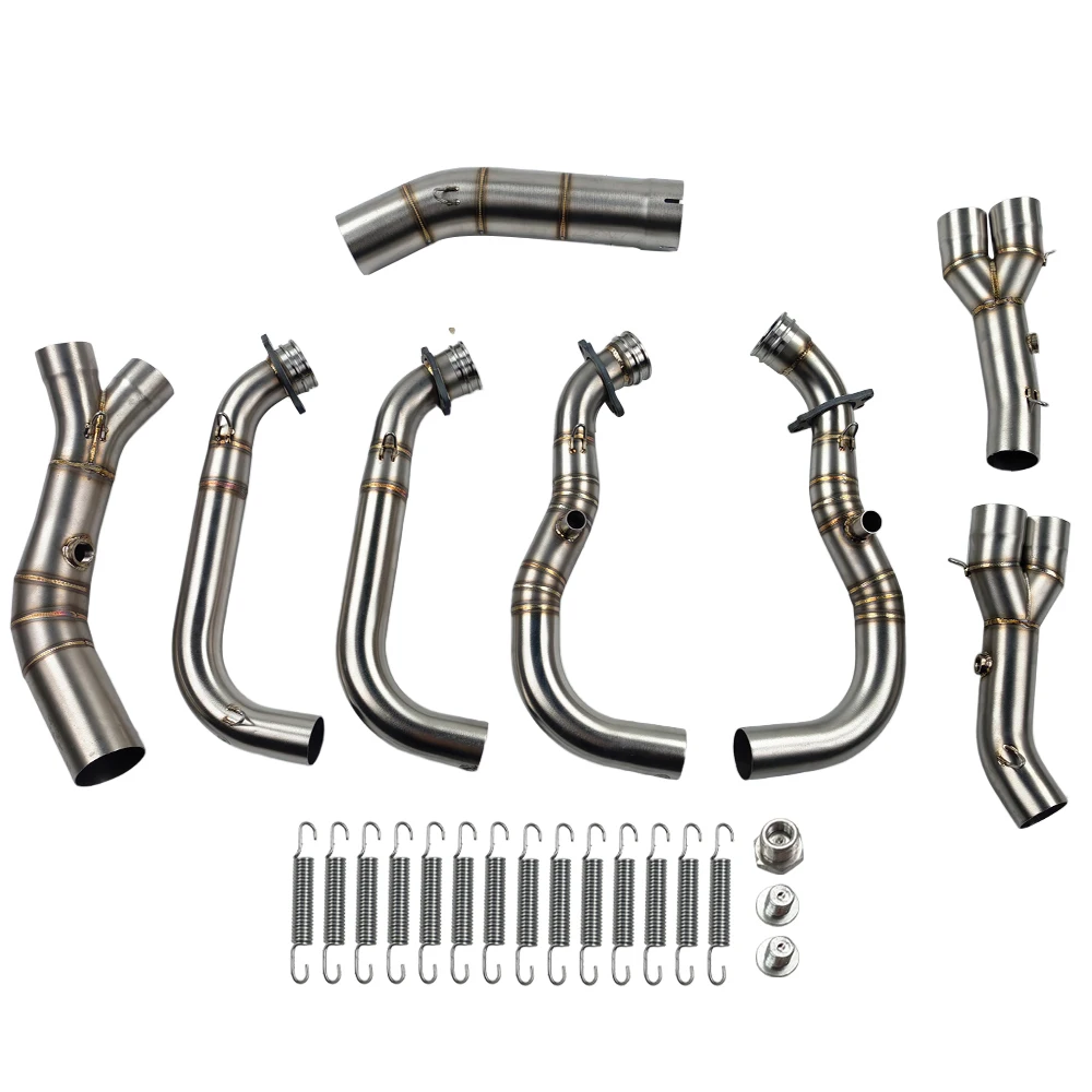 

For BMW S1000R S1000RR 2018 Exhaust Tips Front Pipe Stainless Steel