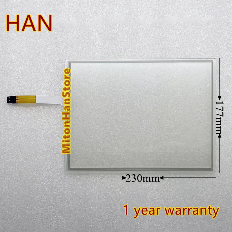 Lenze P300 10.4inch P30GAH40300F3G0XXX-02S3C014000 Touch Panel Screen Digitizer  Protective Film Overlay