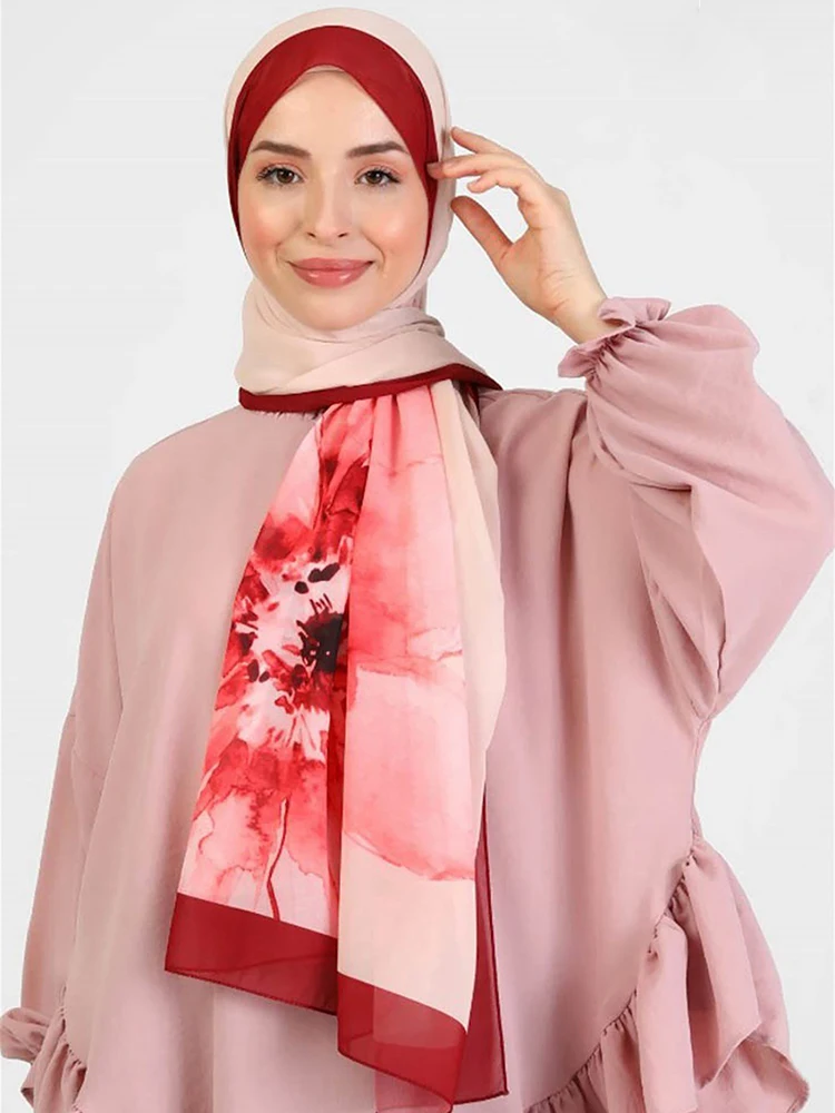 Musli Hijab Scarf Women Lady High Quality Wraps and Shawls Headband Islamic Turban 170*70CM