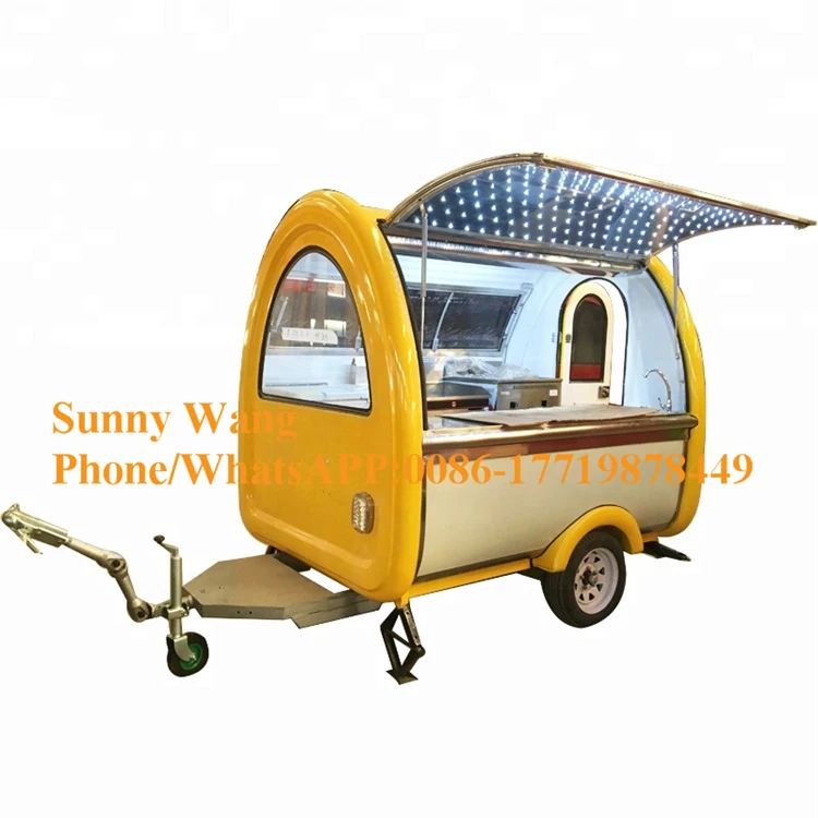 OEM 2020 new arrival retro kitchen outdoor electric outdoor food truck vintage mobile snack fast food cart food trailer for sale