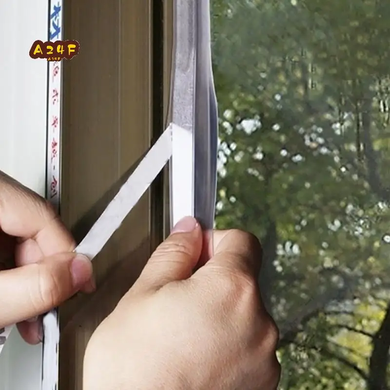 

A24F-Summer Door And Window Seals Door Seam Door Bottom Windproof Insect-Proof Window Insulation Waterproof Rubber Strip