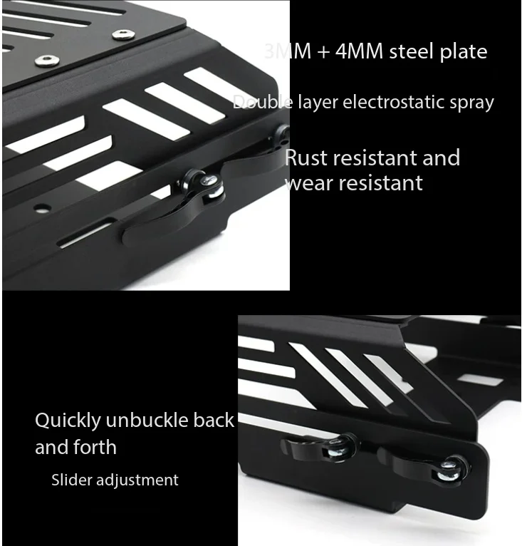 Suitable for CC110 Motorcycle Modification Sliding Tail Rack Rear Shelf  Rack Accessories