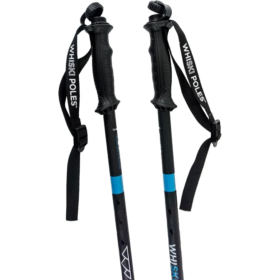 Best Gift for Skiers - SKI Pole FLASKS Holding 16 oz + Free Collapsible Funnel + Stickers