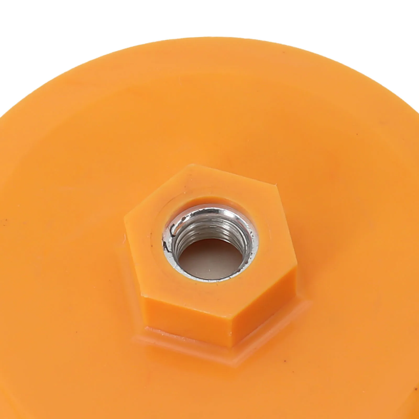 Contenuto di confezione arancione tampone per lucidatura impugnatura a disco adesivo gancio e anello tampone per lucidatura o lucidatura s alta qualità M