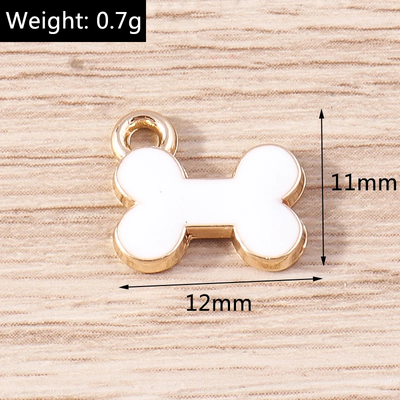Tusember 10 Stück Mix Cartoon Welpen-, Hunde-, Katzenpfoten-Anhänger Tieranhänger für Halsketten, Ohrringe, DIY-Armbänder, Schmuckzubehör – Detail 14