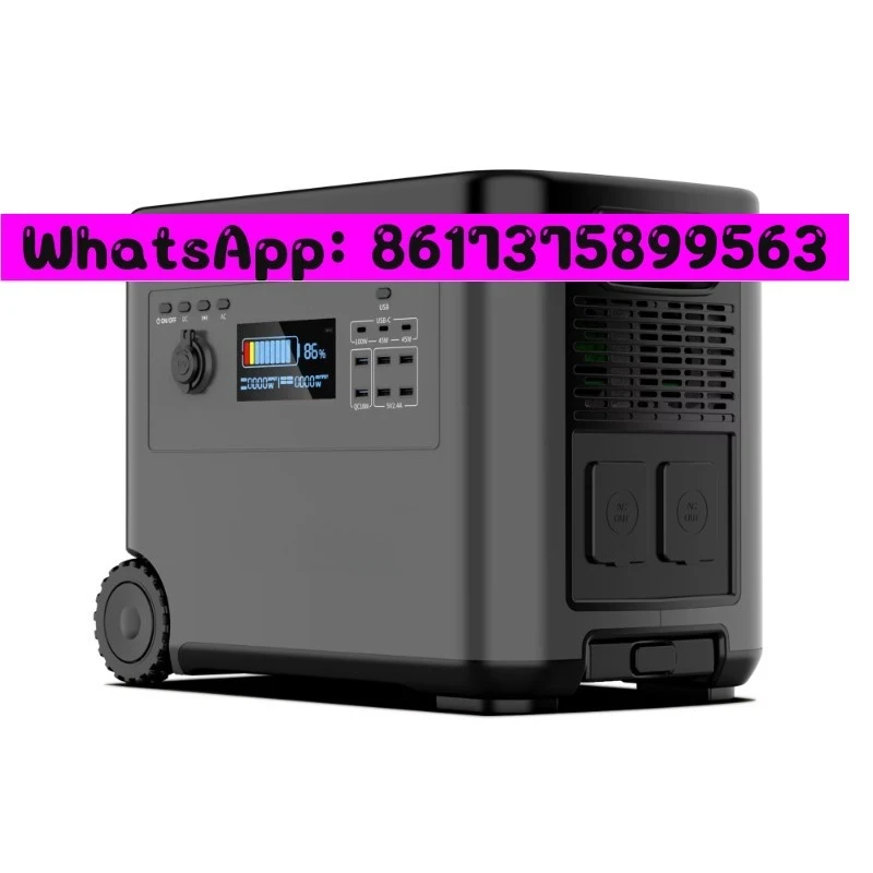 

ODM Camping 2500W Lithium Lifepo4 Battery Home Solar Energy System Inverter Generator Portable Power Station