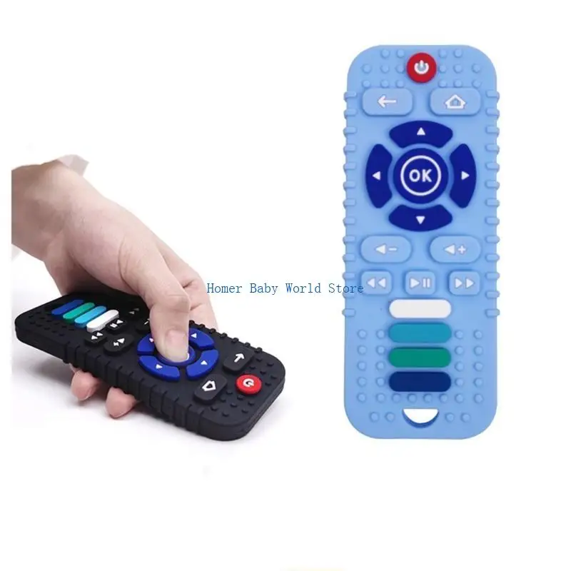 B2QD جهاز التحكم عن بعد الشكل Toy Toy Tuy Toy للأولاد والبنات Teether Educational
