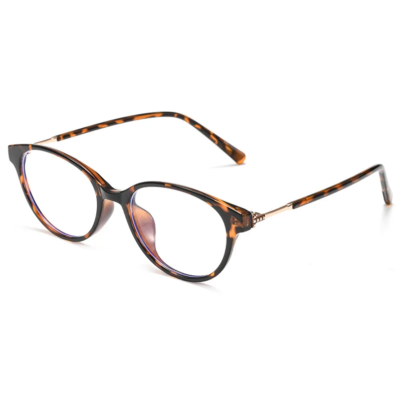 Exquisite Tortoiseshell Cat Eyel Face Shaping Myopia Hyperopia Astigmatism Anti Blue Light Prescription Optical Glasses
