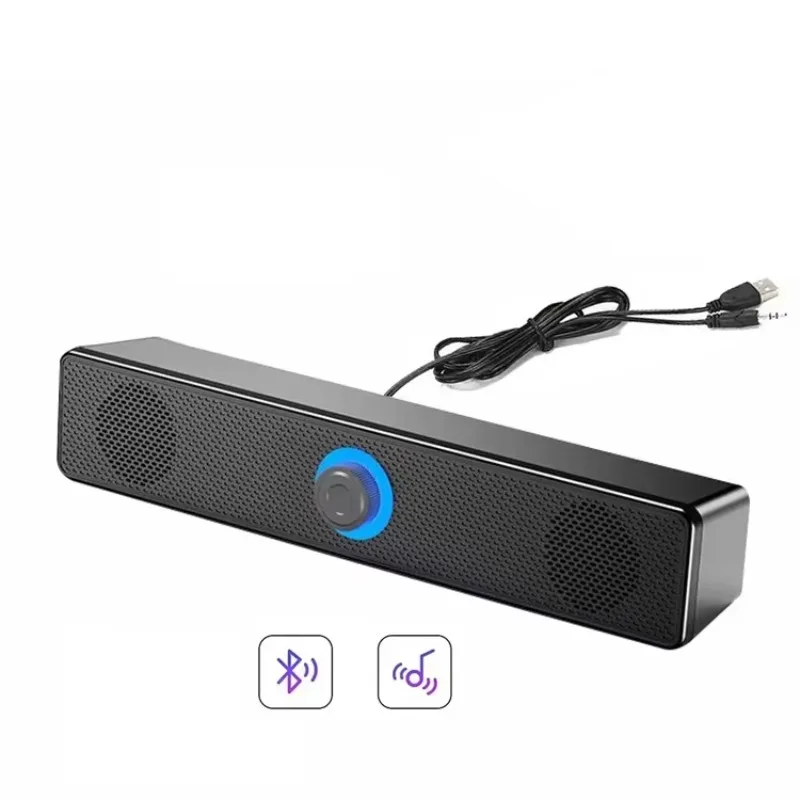 Home Theater Sound System Speaker 4D Surround Soundbar Computer Speaker For TV Soundbar Box Subwoofer Stereo Music Box