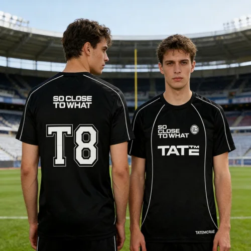 2026 Tate McRae So Close What Tour Couple Fashion Concert Breathable Fast Drying  Skin Friendly T-shirt Parent Child T-shirt