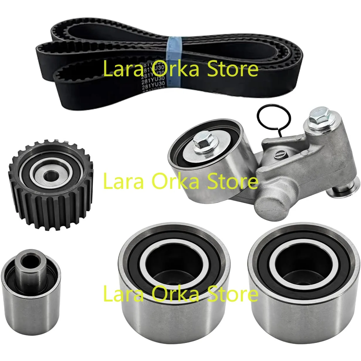 

13028AA240 Комплект ремня ГРМ с натяжителем и натяжителями подходит для Subaru 05-13 Outback/Legacy/Baja, 02-14 Impreza, 13033AA042