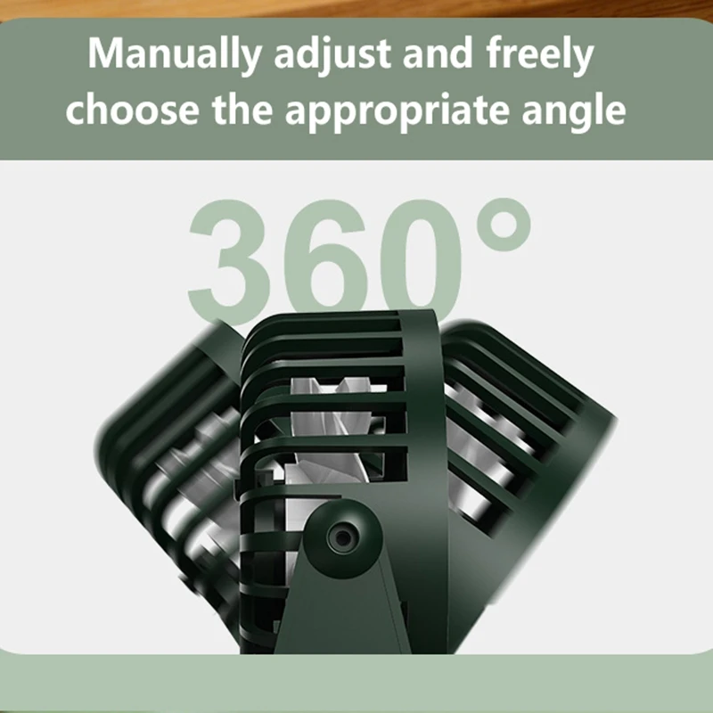 Lenovo Mini USB Desktop Fan Portable Fan Desktop Office USB Quiet Cooling Fans Suitable For Student Dormitory Summer Home Office