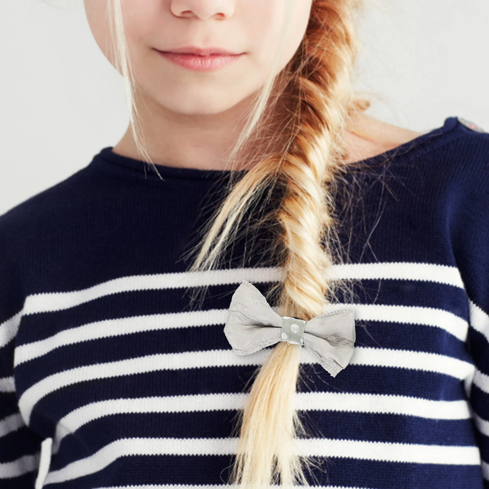 

10pcs Bowknot Hair Ties Elastic Scrunchies Ponytail Holders For Women Colorful Stretchy Hair Elastics Party School