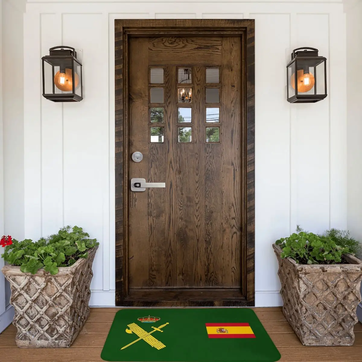 Flag Of Portugal Doormat Rug Carpet Mat Footpad Polyester Non-slip Cushion Entrance Kitchen Bedroom Balcony Toilet