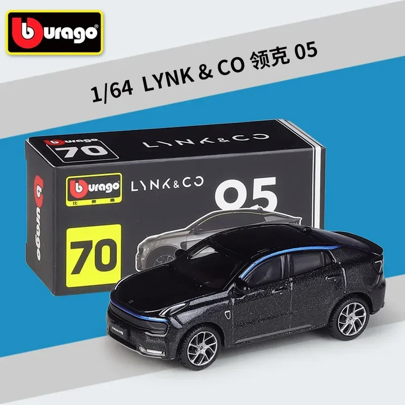 Bburago 1:64 LYNK & CO High Simulation Diecast Car Metal Alloy Model Car decoration display collection gifts