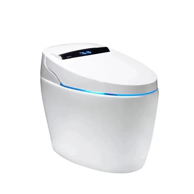 

Intelligent Automatic Household Toilet with Voice Command Instant Hot Flushing and Drying APP Control Anhydrous Bubble Toilet