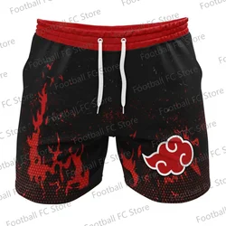 Red Cloud Pride Akatsuki Gym Shorts Casual Layer Quick Drying Beach Pants  Surfing Loose Summer Vacation