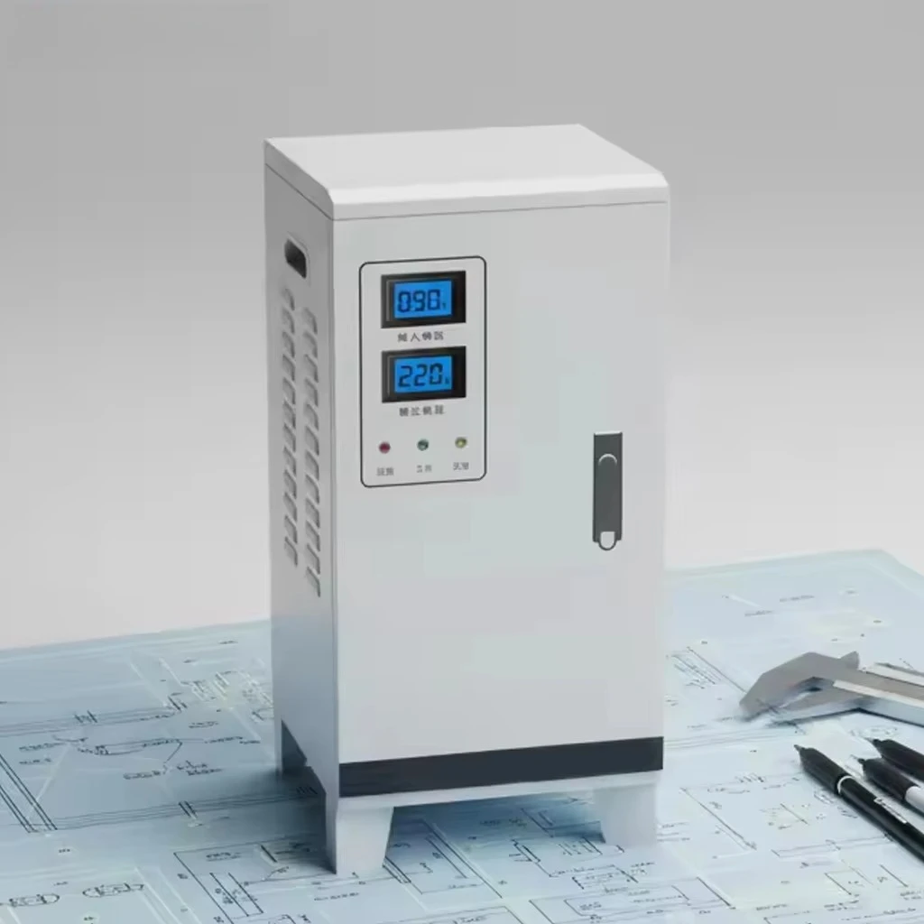 Single Phase Servo Motor Control TND SVC Stabilizer Digital Display High Efficiency 0.98 50/60Hz