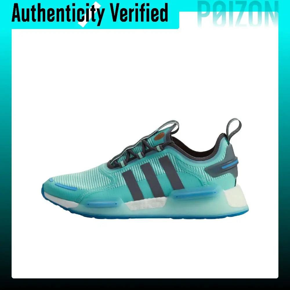Halo Infinite x Adidas Originals NMD_V3 Slip Resistant Abrasion Resistant Low top Casual Shoes Unisex Blue Black HP5356