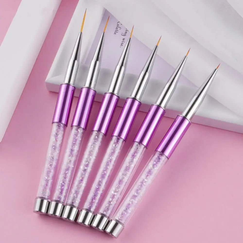 Purple Drill Pipe Color Painting Stripe Will Not Fade Firm Economic High Quality Manicure Nail Accessories Nail Care Wire Pencil