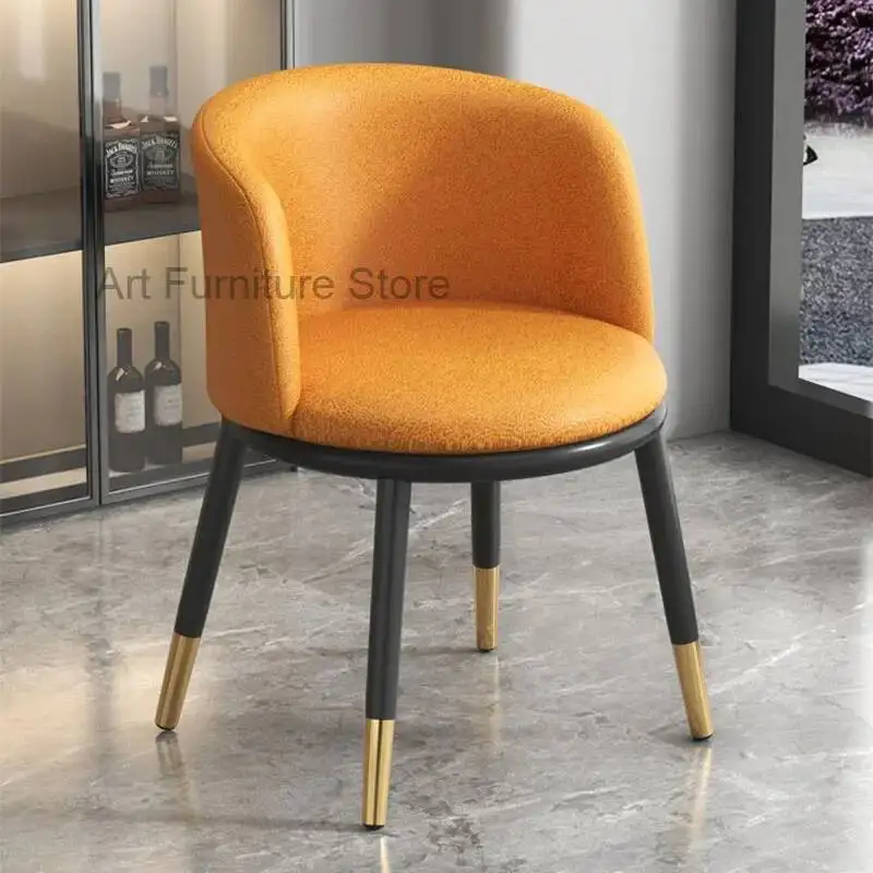 

Vintage Metal Dining Chairs Modern Beautiful Nordic Dining Chairs Luxury Chaises Salle Manger Kitchen Furniture
