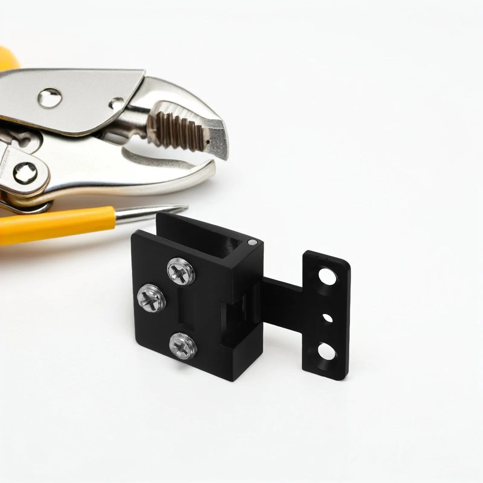 

4 шт., стеклянная дверная петля, настенный зажим для душа, детали, закаленная замена из нержавеющей стали для ванной комнаты