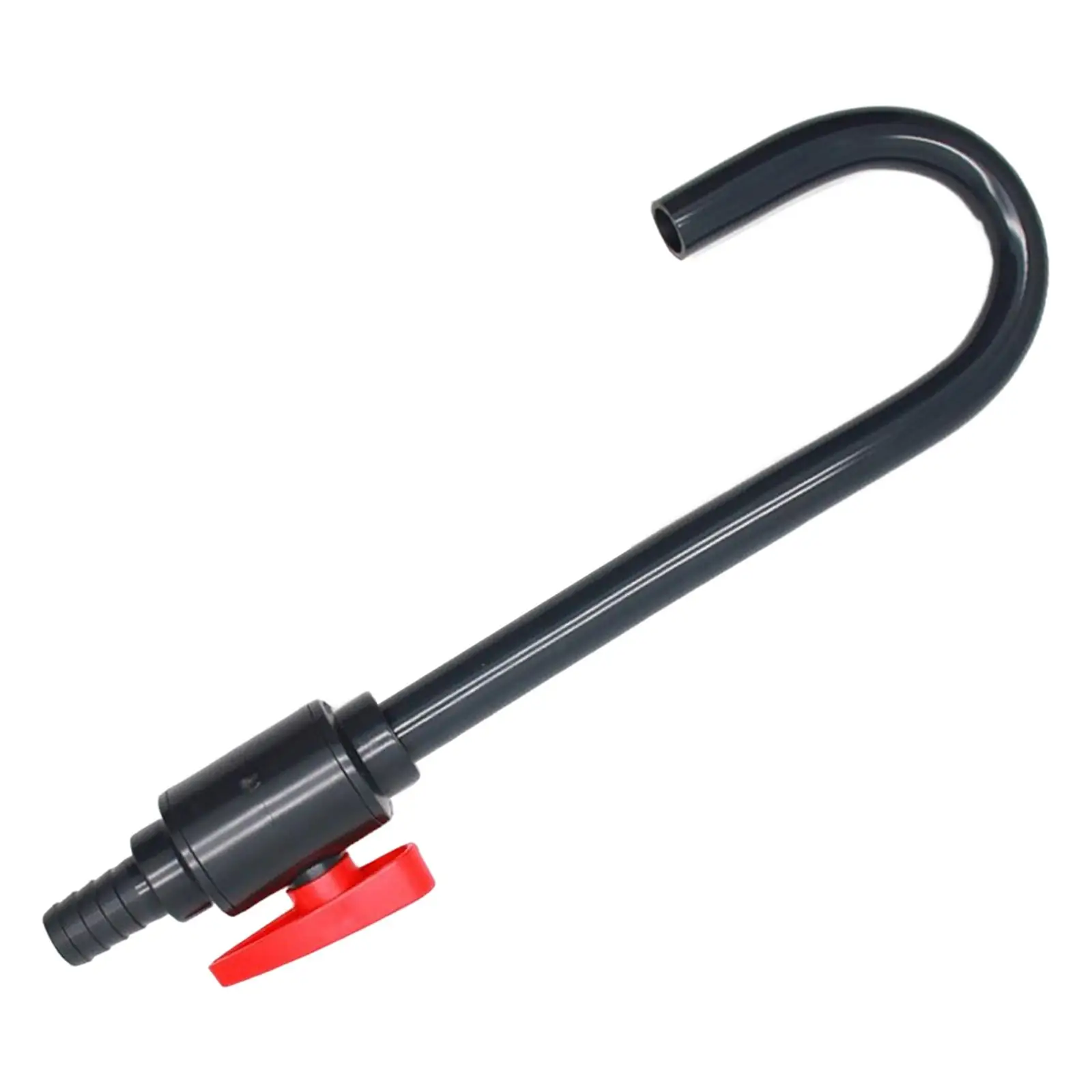 Aquarium Water Changer Inflow Outflow Tube Premium PVC with Threaded Hose for Aquarium Oxygen Pump System