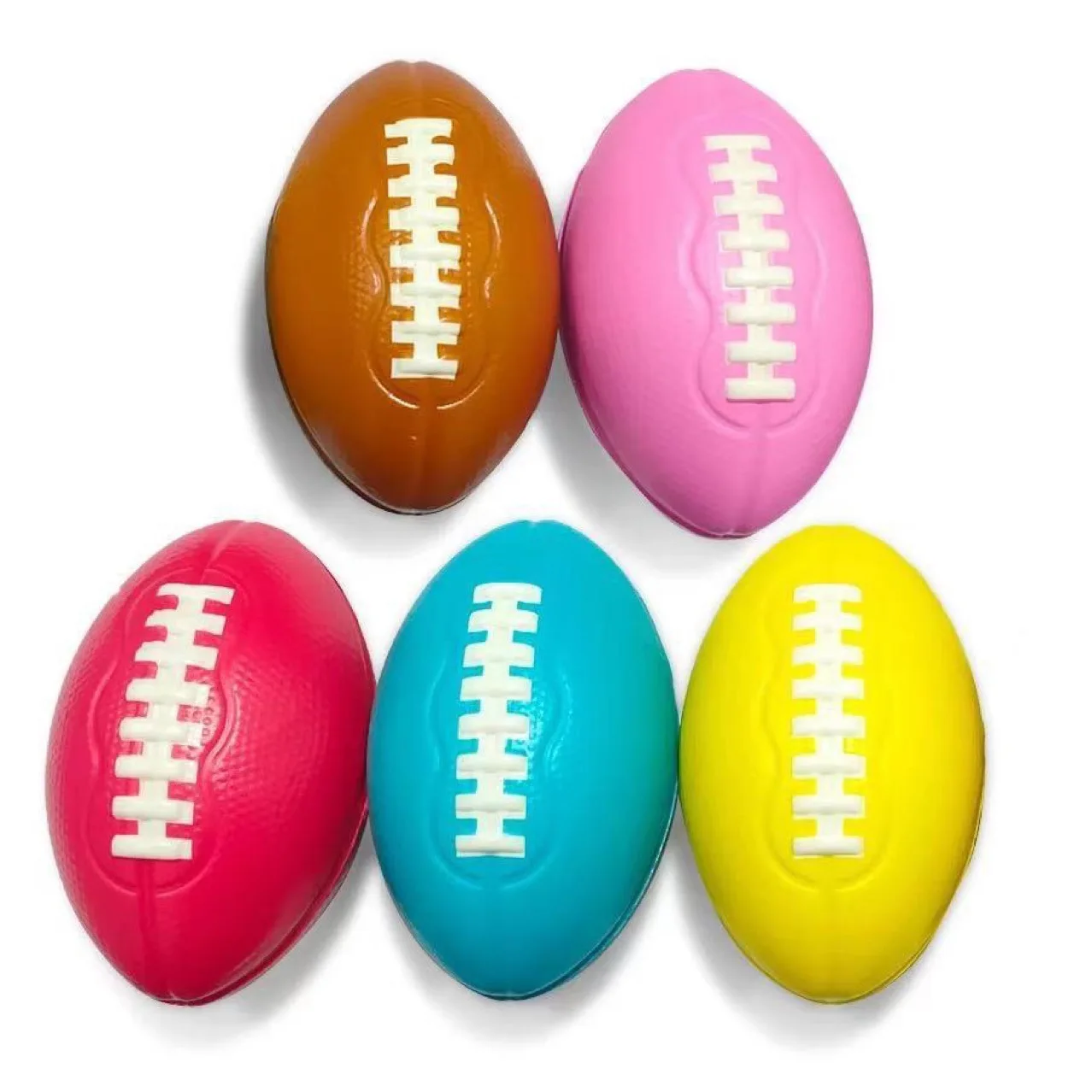 

Toddler Football Anti-Slip Sponge Foam Soft Grip Solid Lightweight Ball for Indoor Beach Games Party Team Backyard Fun