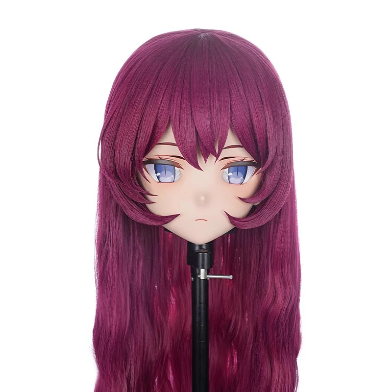 

Anime Full headband lock Customize Full Crossdress Doll Female/Girl Cartoon Character Kig Cosplay Kigurumi Mask BJD