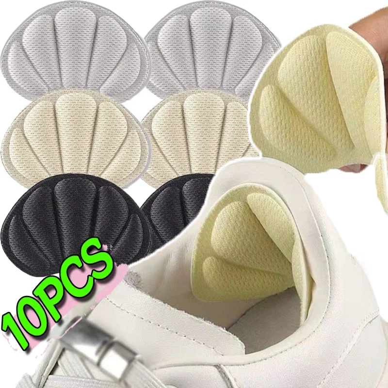 Anti-wear Heel Insoles Shoes Patch Anti-Pain Cushion Pads Foot Care Adjustable Breathable Sponge Shoes Adhesive Heel Protector