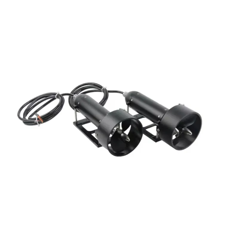 48V  IP68 Brushless Underwater Thruster with 2-Blade Propeller for ROV, AUV, Kayak, Boat