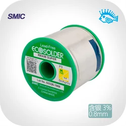 1 meter/5 meter/10 meter Japan Senju ESC fever lead-free solder wire M705 with 3% silver / 0.8mm