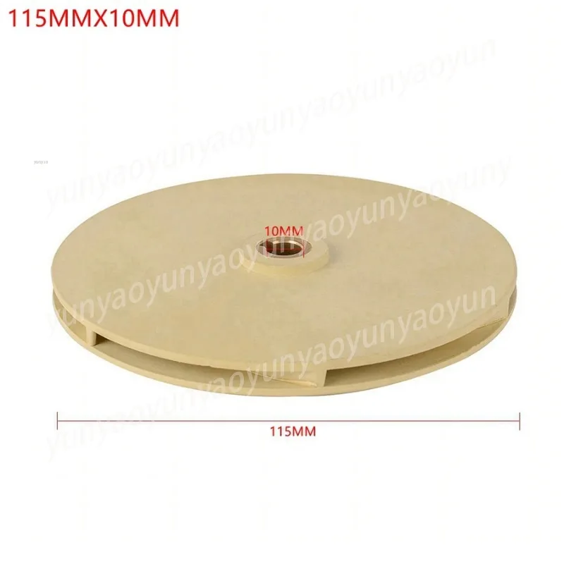 Water Pump Impeller Plastic Self-Priming Centrifugal Pressurized Clean Water Stainless Steel Pump Repair Parts