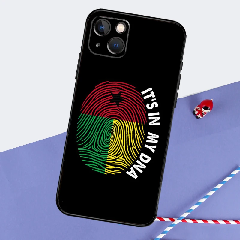 Guinea Bissau Flag Case For iPhone 16 15 14 Pro Max 13 12 11 XR X XS Max 7 8 Plus 12 13 Mini Cover Capa