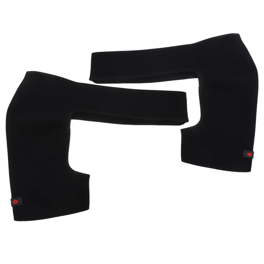 

2 Pcs Sports Shoulder Pads Running Support Belt High Elasticity Breathable Brace Right Protector
