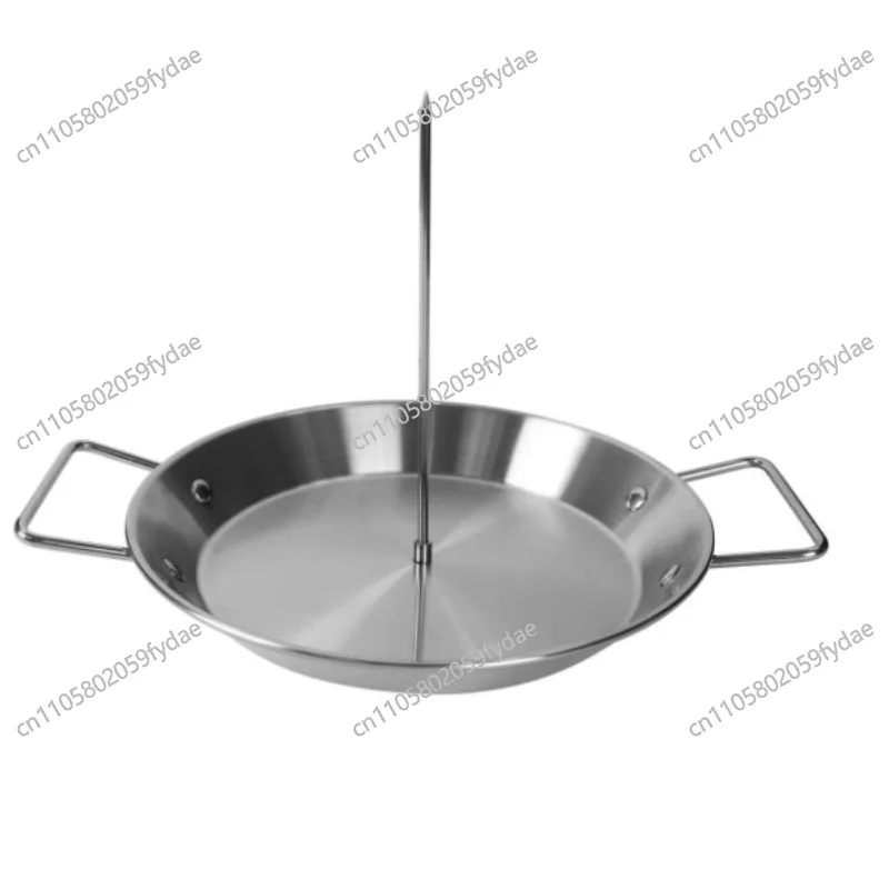 Vertical Grill Pan with Removable Grill Rack for Roasting Meat and Chicken, Stainless Steel Seafood Pan for Oven Use