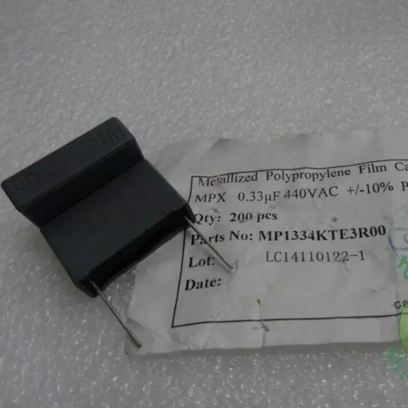 5pcs/lot MKP 0.33uf 440vAC 330nf u33 334 X1 Brand New 22mm Film Capacitor MP1334KTE3R00