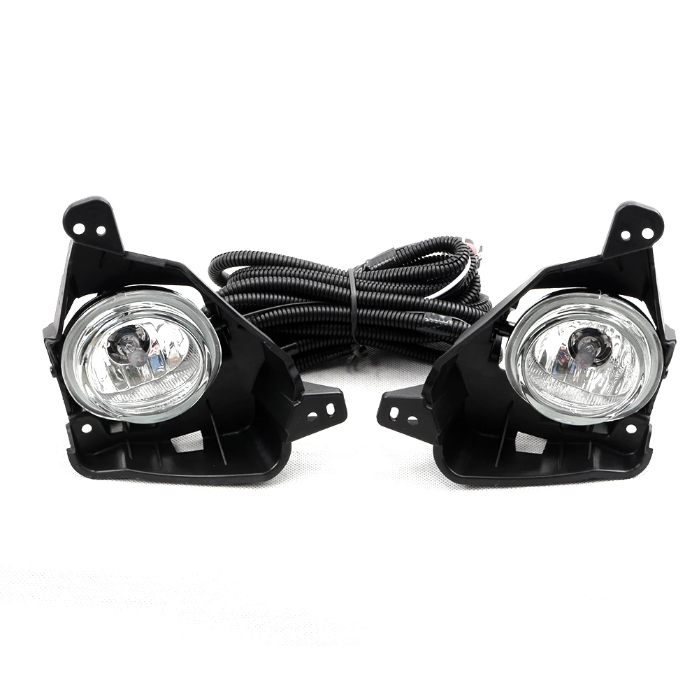 DLAA For Mazda 2 Demio 2010 2011 2012 2013 2014  Front Fog Lights Car Styling Spot Light Fog Lamps With Switch - 1 Pair